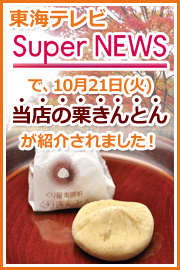 東海テレビスーパーニュースで紹介されました!