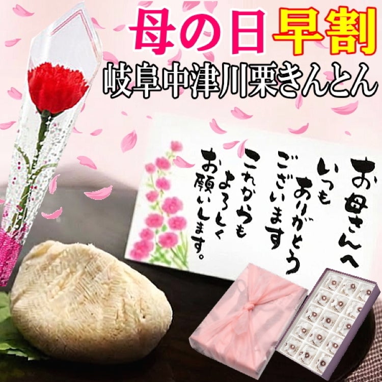 母の日 栗きんとん15個入