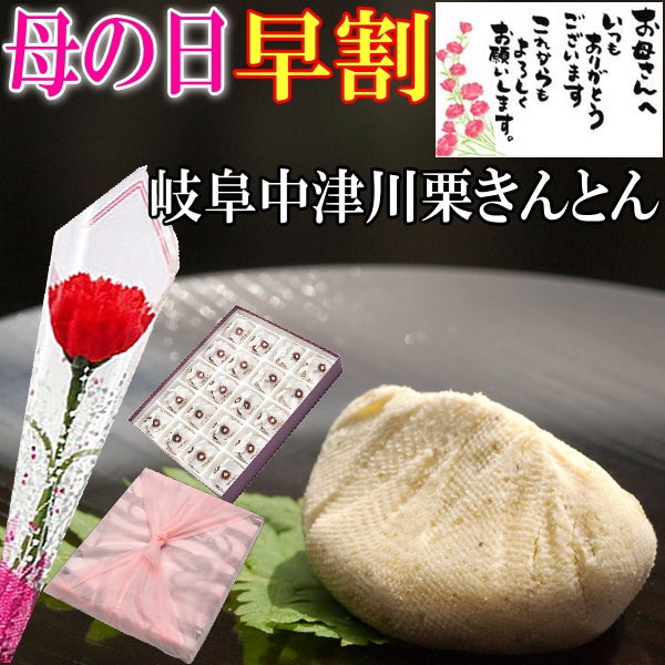 母の日 栗きんとん15個入