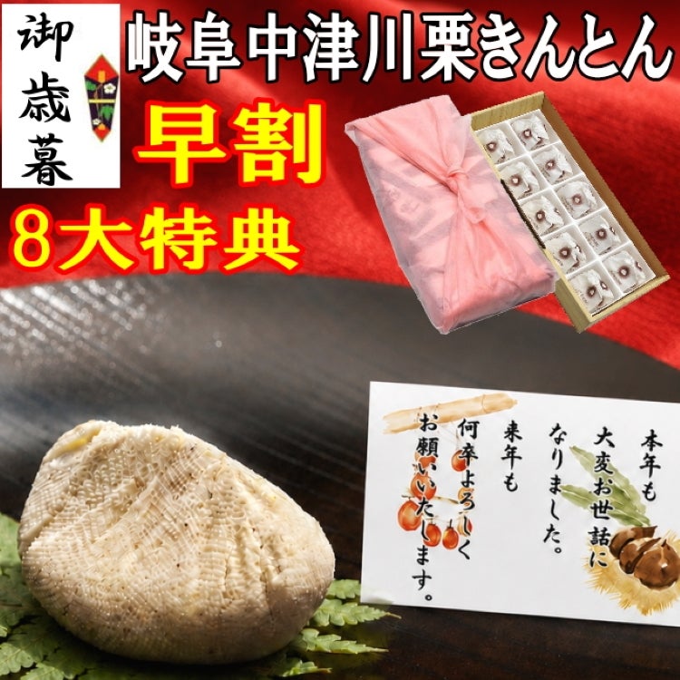 お歳暮 栗きんとん10個入